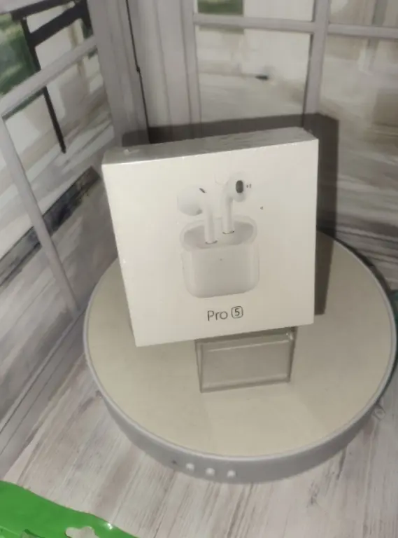 Наушники PRO 5 Наушники беспроводные с микрофоном, Bluetooth, USB Type-C, белый