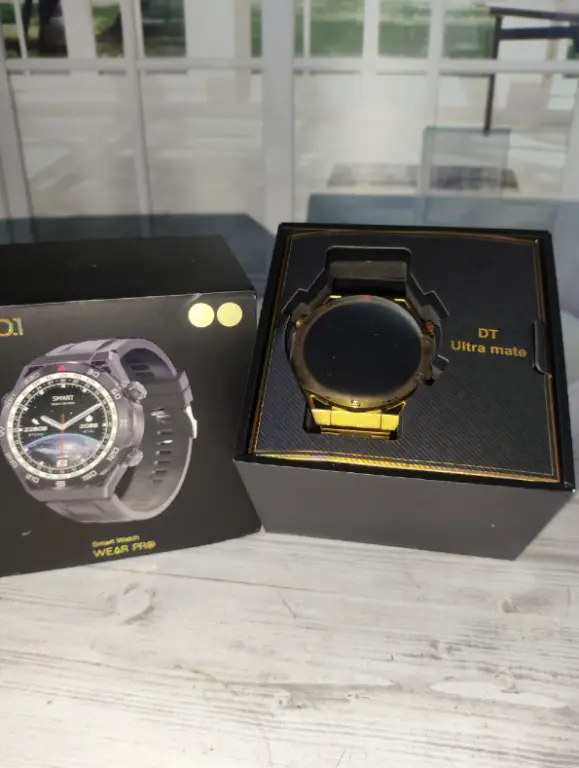 Часы Умные часы Smart Watch DT 1 золотые новинка