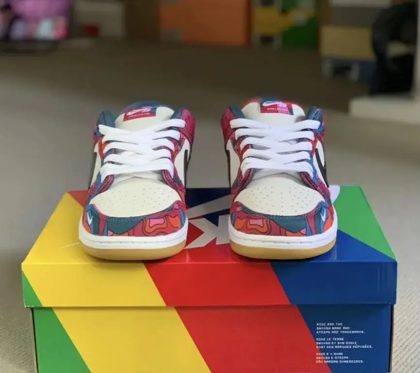 Nike SB Dunk Low pro parra Abstract Art
