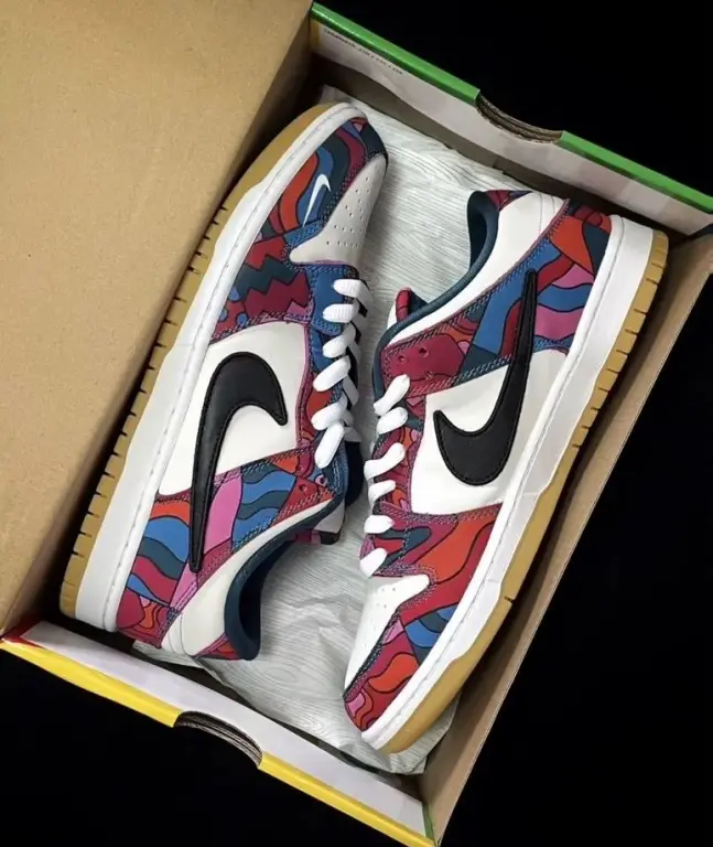Nike SB Dunk Low pro parra Abstract Art