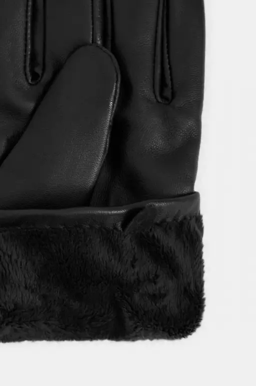 Перчатки кожаные утепленные оптом.