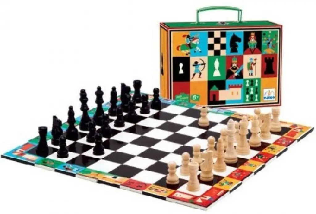 Настольная игра «Шахматы и шашки». Оптом.