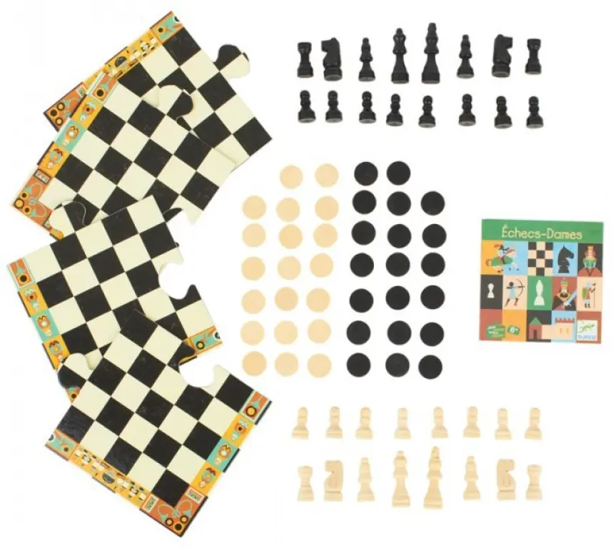 Настольная игра «Шахматы и шашки». Оптом.