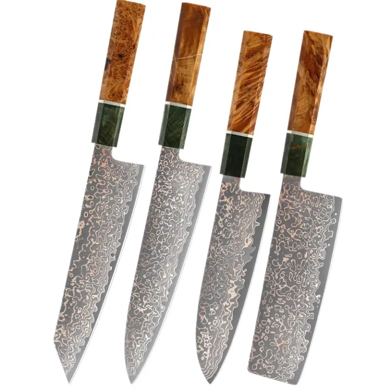 Наборы из четырех ножей, Японская технология.